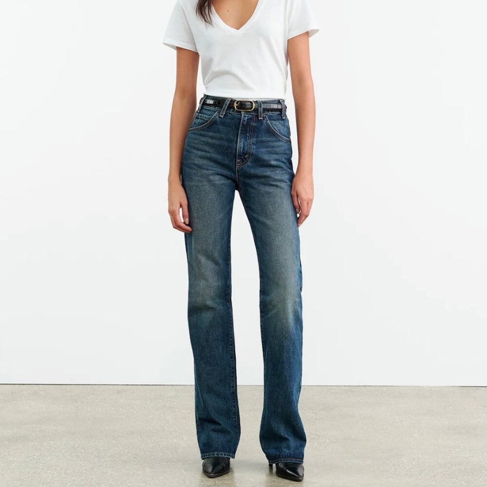 Nili Lotan High Rise Blue Jeans